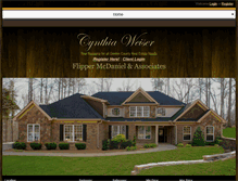 Tablet Screenshot of calhoungahomes.com